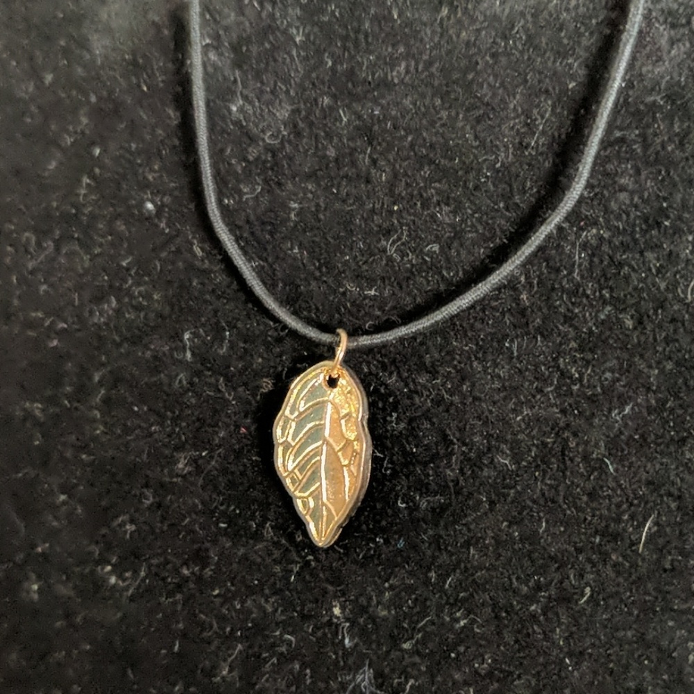 Golden Leaf Charm Bracelet